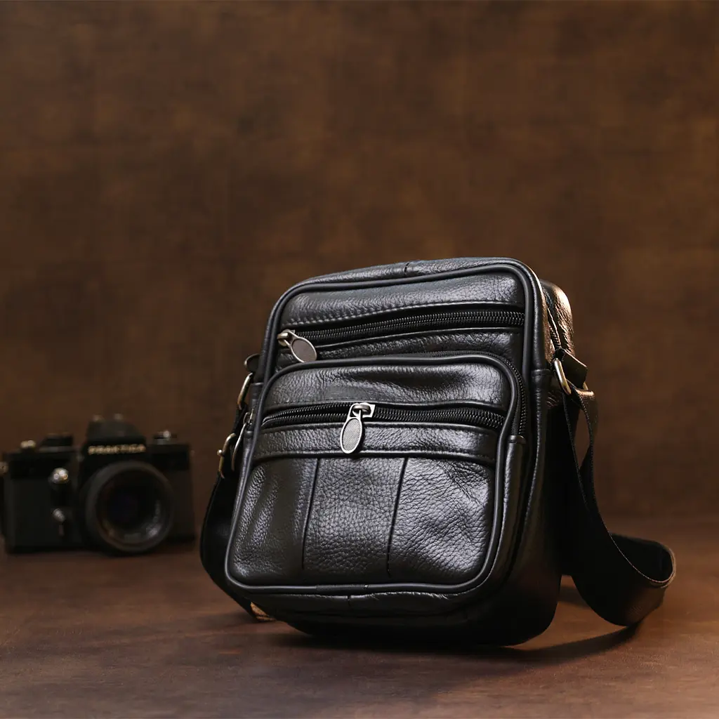 Чоловіча сумка Vintage 16х18х6 см sum0020133 - фото 6