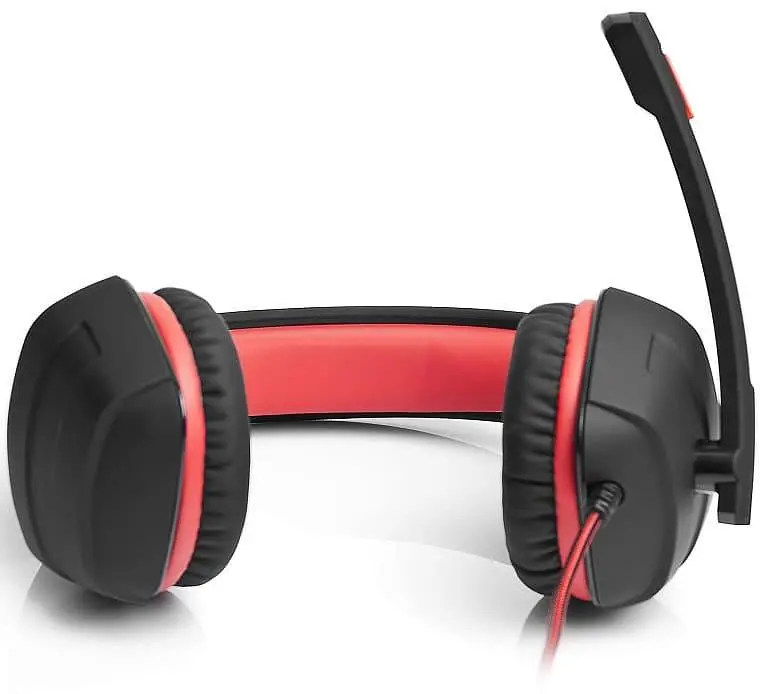 Ігрова гарнітура Real-EL GDX-7600 Black-Red (EL124100028) - фото 2