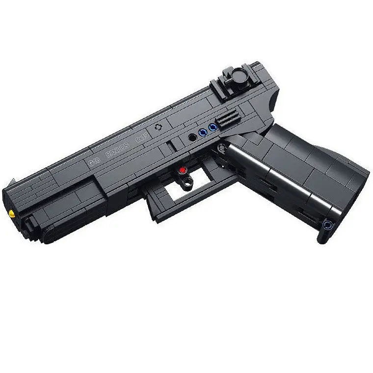 Конструктор Автоматичний Пістолет G18 Glock 336 Деталей - фото 2
