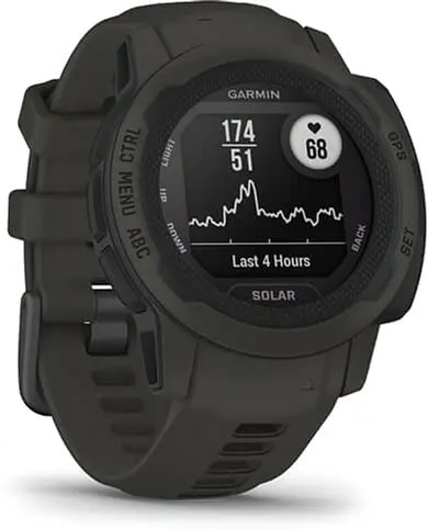 Смарт-годинник Garmin Instinct 2S Solar Graphite (010-02564-10) - фото 2