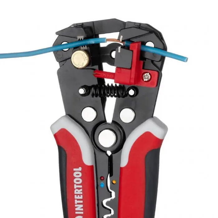Знімач ізоляції автоматичний INTERTOOL HT-7023 200 мм, 0.2–6 мм², Cr12MoV - фото 5