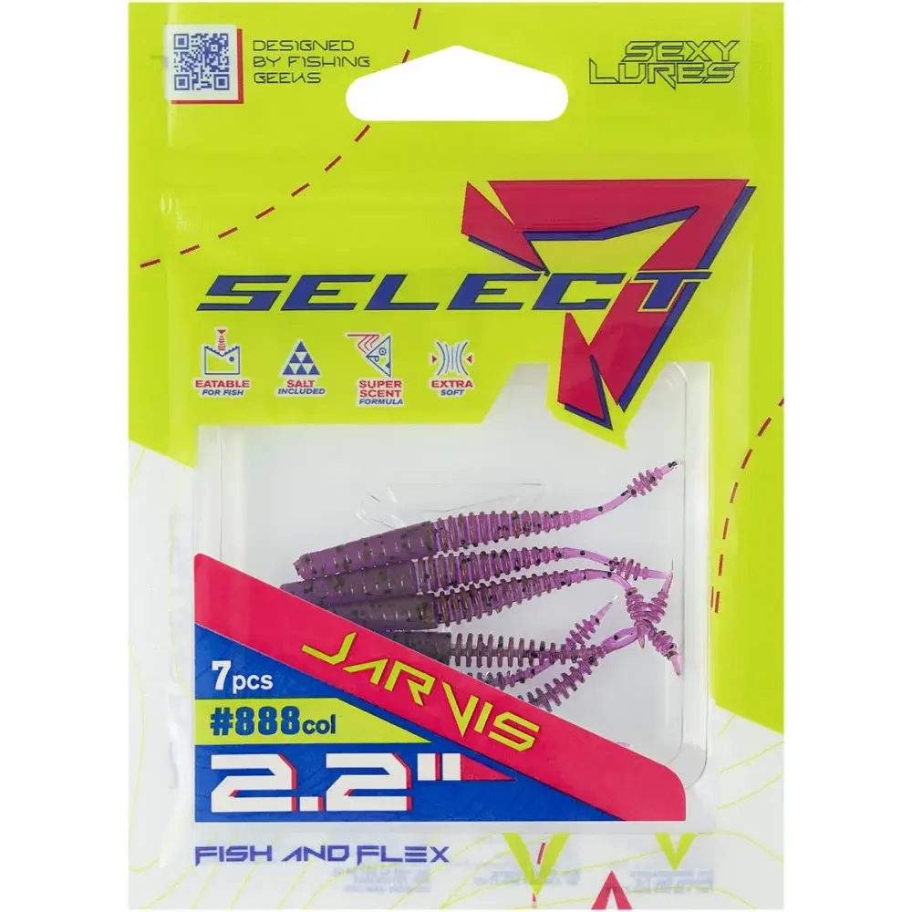Силікон Select Jarvis 2.2" 888 (7 шт/уп) - фото 2