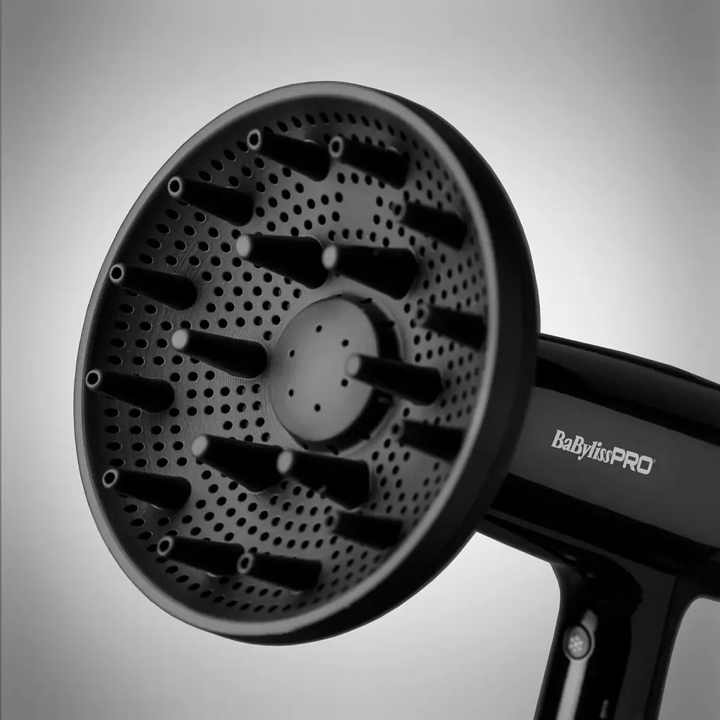 Фен BaByliss PRO BAB8550BE Falco Black/Silver [130175] - фото 7