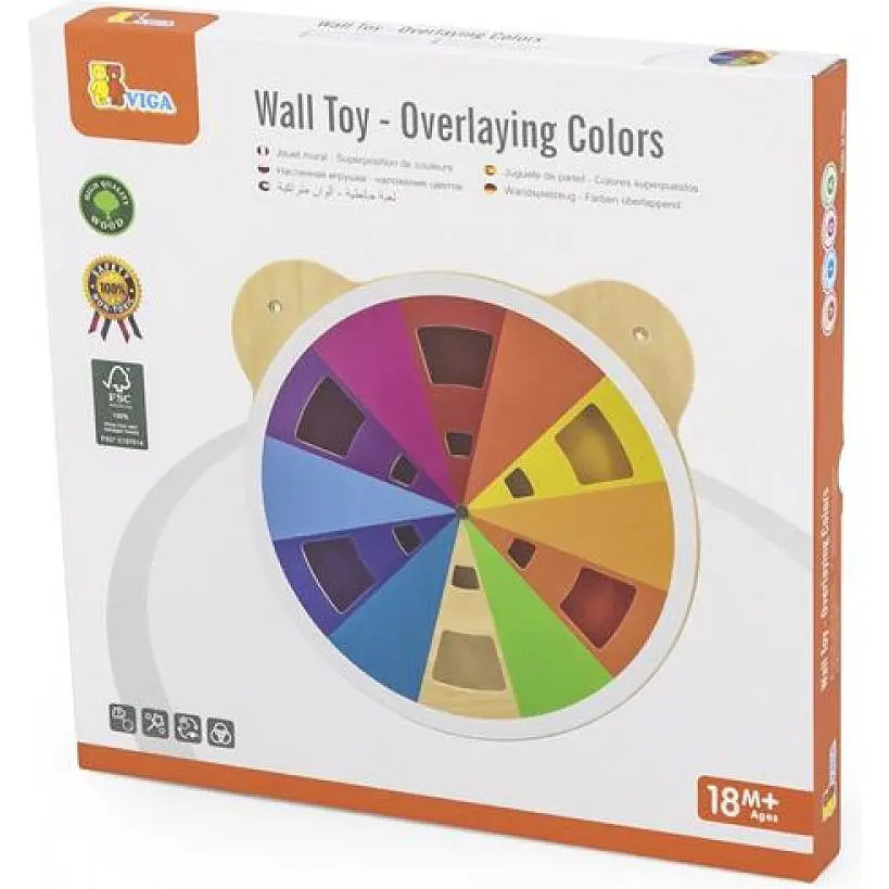 Бизиборд Viga Toys Миксуем цвета (44555FSC) - фото 2