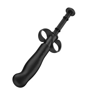 Шприц для лубриканта Nexus Infinity Lube Launcher Pro 17 см чорний - фото 2