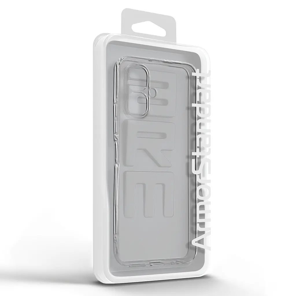Прозрачный чехол для TECNO Spark Go 2 4G (KM4) с защитой камеры, тонкий, силиконовый, бесцветный, ударостойкий, противоударный бампер c закрытой камерой, ArmorStandart (ARM87138) - фото 6