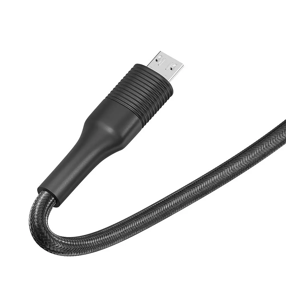 Кабель для зарядки и обмена данными USB Ridea RC-ST74 StablePro 60W 20V/3A USB-MicroUSB 1 м Черный - фото 5