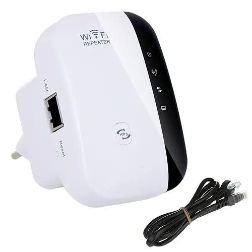 Бездротовий WI-FI репітер – підсилювач сигналу 802.11N/B/G 2dBi ∙ Розширювач діапазону WI-FI мережі в розетку - фото 2