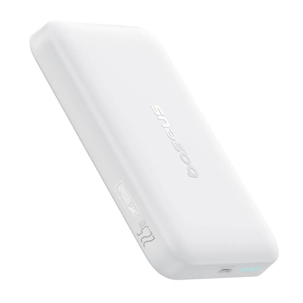 Зовнішній MagSafe акумулятор Baseus EnerFill FM11 Ultra-Mini Power Bank 10000mAh 22.5W White - фото 7