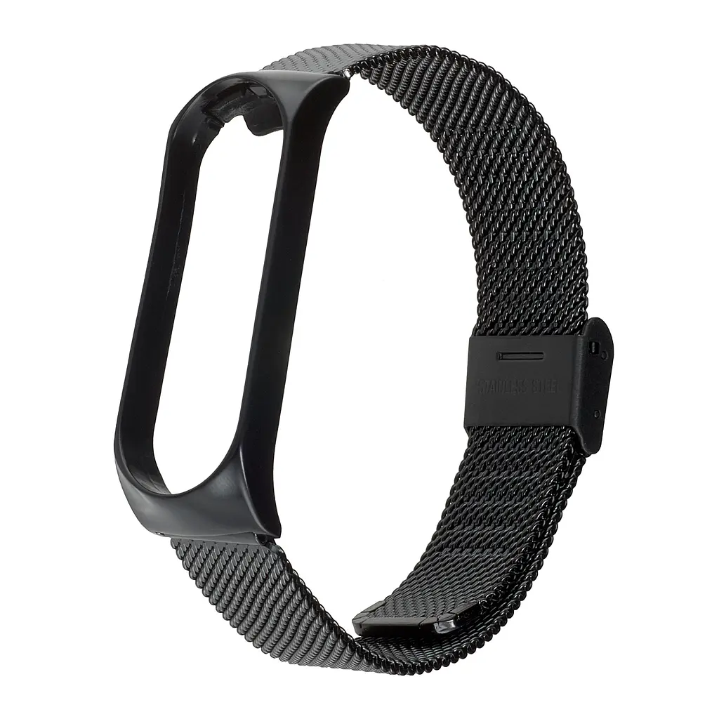 Ремінець Міланська Петля Mi Band 3/4 Black