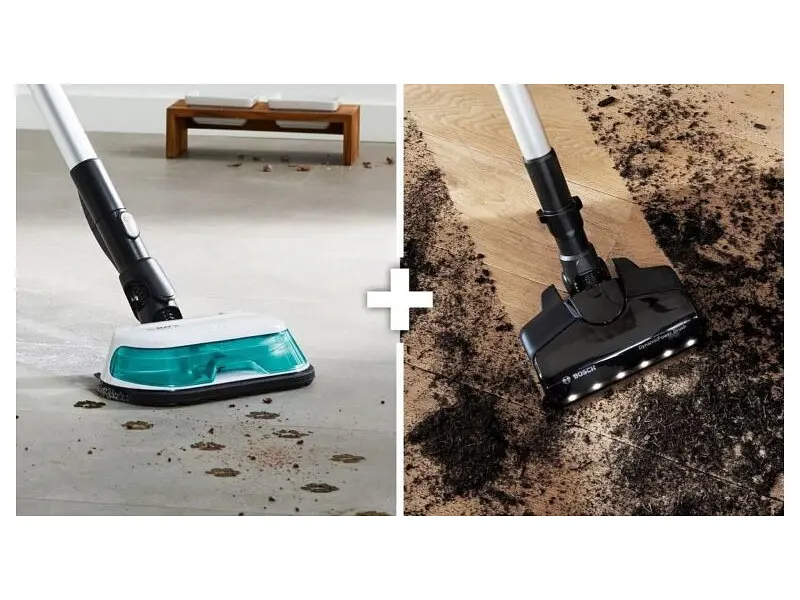 Вертикальний і ручний пилосос Bosch Unlimited 7 ProHygienic Aqua BCS71HYG1 2 в 1 - фото 4