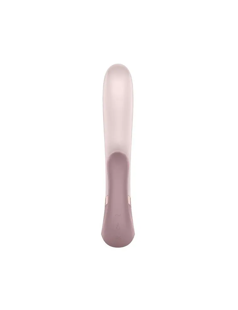Смарт вібратор-кролик із підігрівом Satisfyer Heat Wave Mauve - фото 2