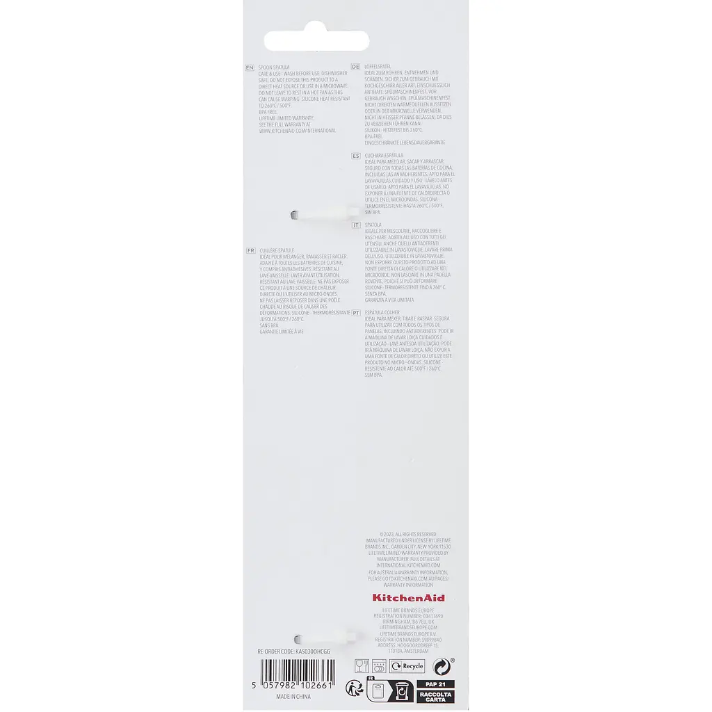 Лопатка силиконовая KitchenAid Coreline серая (KAS030OHCGG) - фото 4