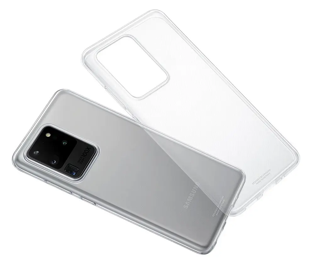 Чохол прозорий протиударний Clear Cover EF-QG988 для Samsung Galaxy S20 Ultra (6.9") Crystal - фото 2