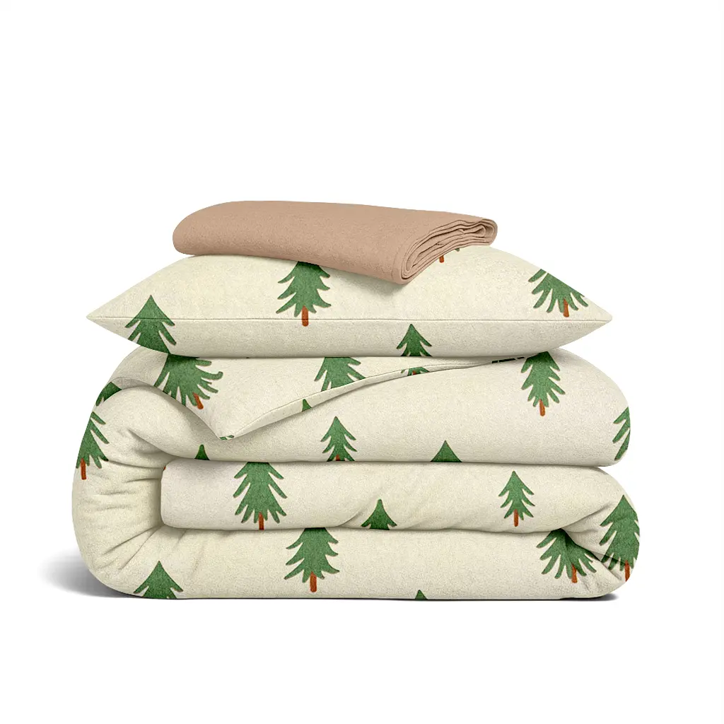 Дитяча постільна білизна фланель в ліжечко PINE FOREST CS2 COSAS (4822052477014)