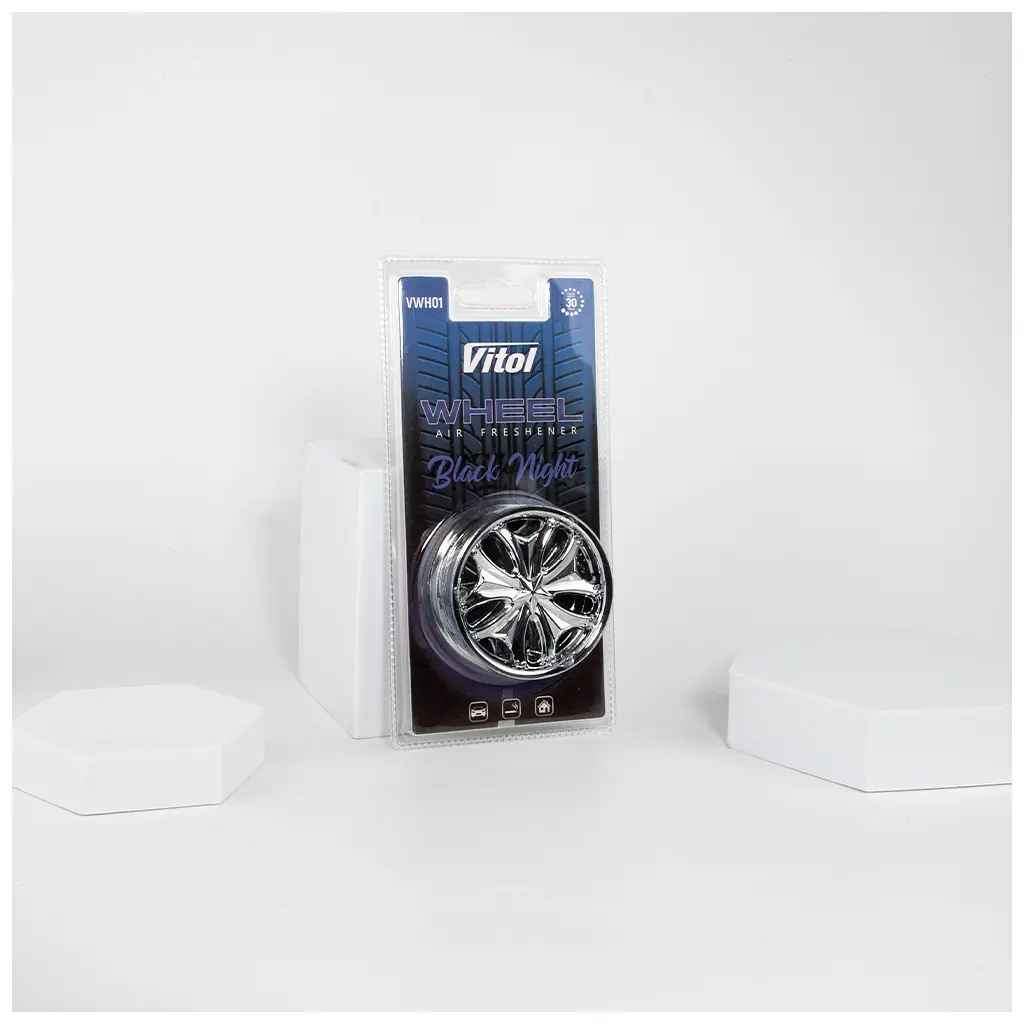 Ароматизатор для автомобіля VITOL Wheel Black Night (VWH01) - фото 4