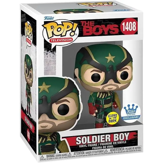 Фигурка Funko Pop Пацаны Солдатик The Boys Soldier Boy 10 см Exclusive TB SB E 1408 - фото 4