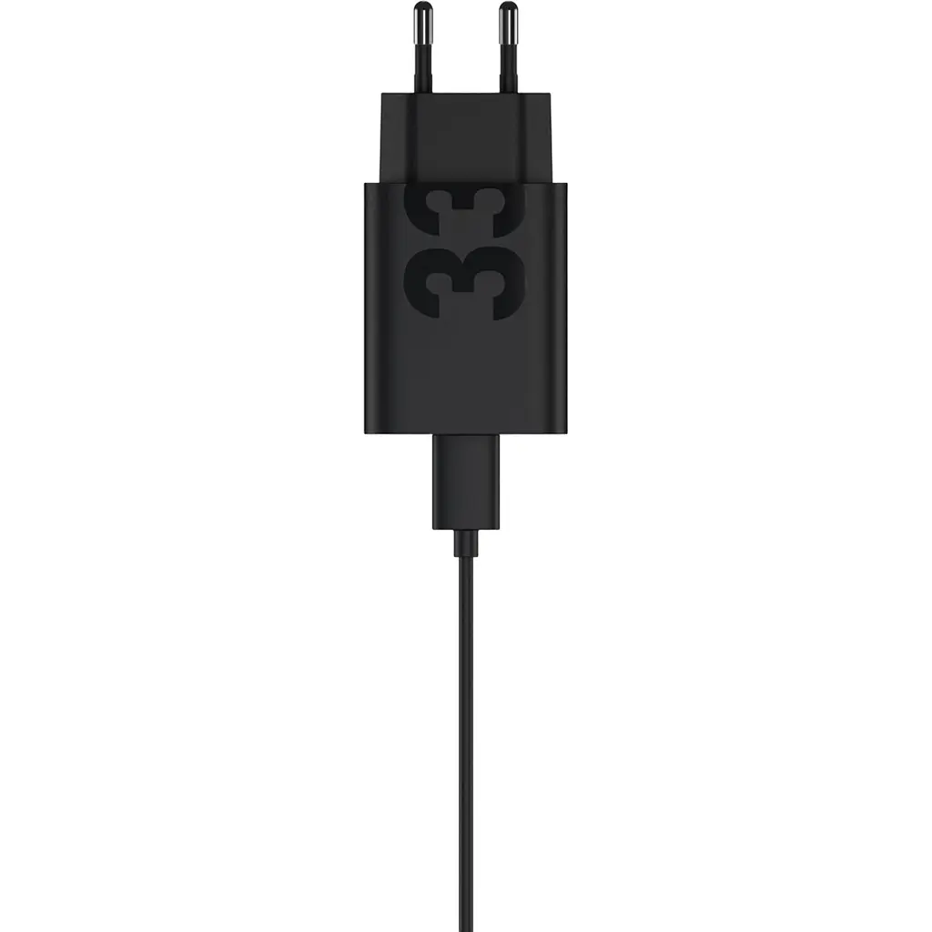 Сетевое зарядное устройство Motorola TurboPower 33W + Сable USB-A to USB-C Black [MC-332L] [121257] - фото 4