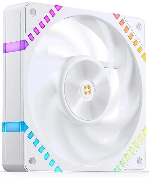 Вентиялтор JONSBO HF2-120W ARGB White (HF2-120W ARGB White) - фото 5