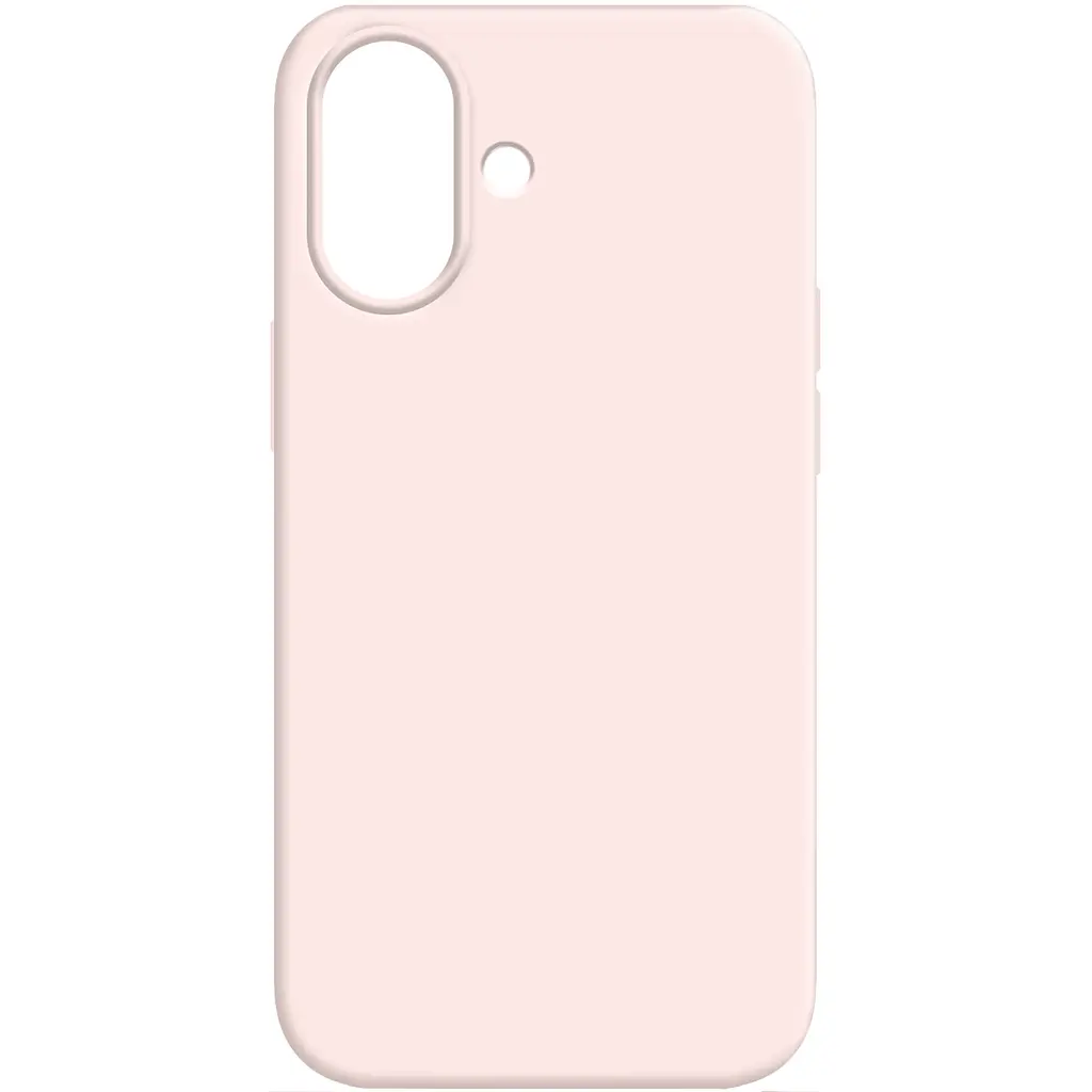 Чохол MAKE Apple iPhone 16 Silicone Chalk Pink