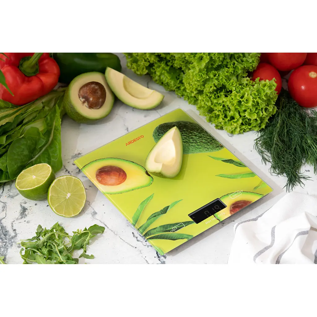 Ваги кухонні Ardesto SCK-893AVOCADO - фото 6