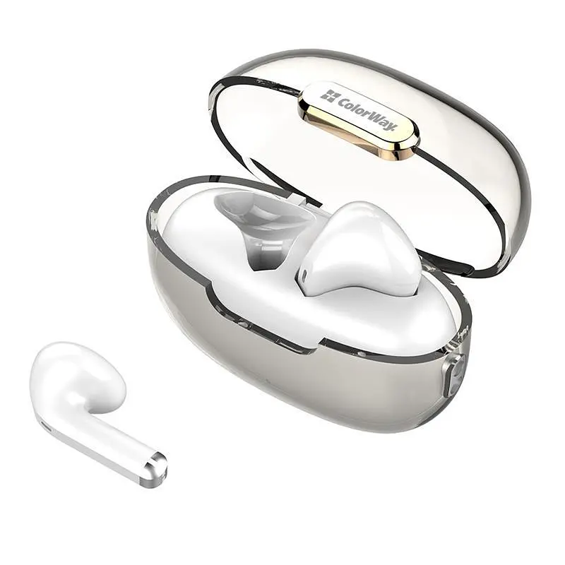 Bluetooth-гарнітура СolorWay Slim TWS-2 Earbuds Білий (CW-TWS2WT)
