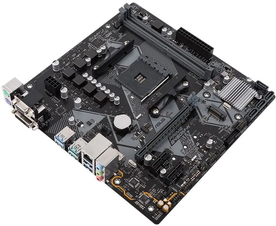 Материнська плата Asus B450M-K Prime Socket AM4 (Prime B450M-K) Б/В - фото 2