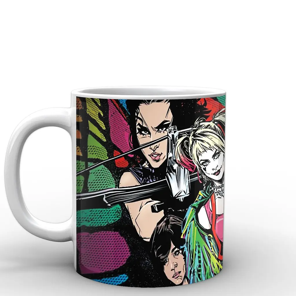 Кружка GeekLand Хищные птицы Харли все героини поп арт Birds of Prey BOP.03.15 330 мл белая - фото 3