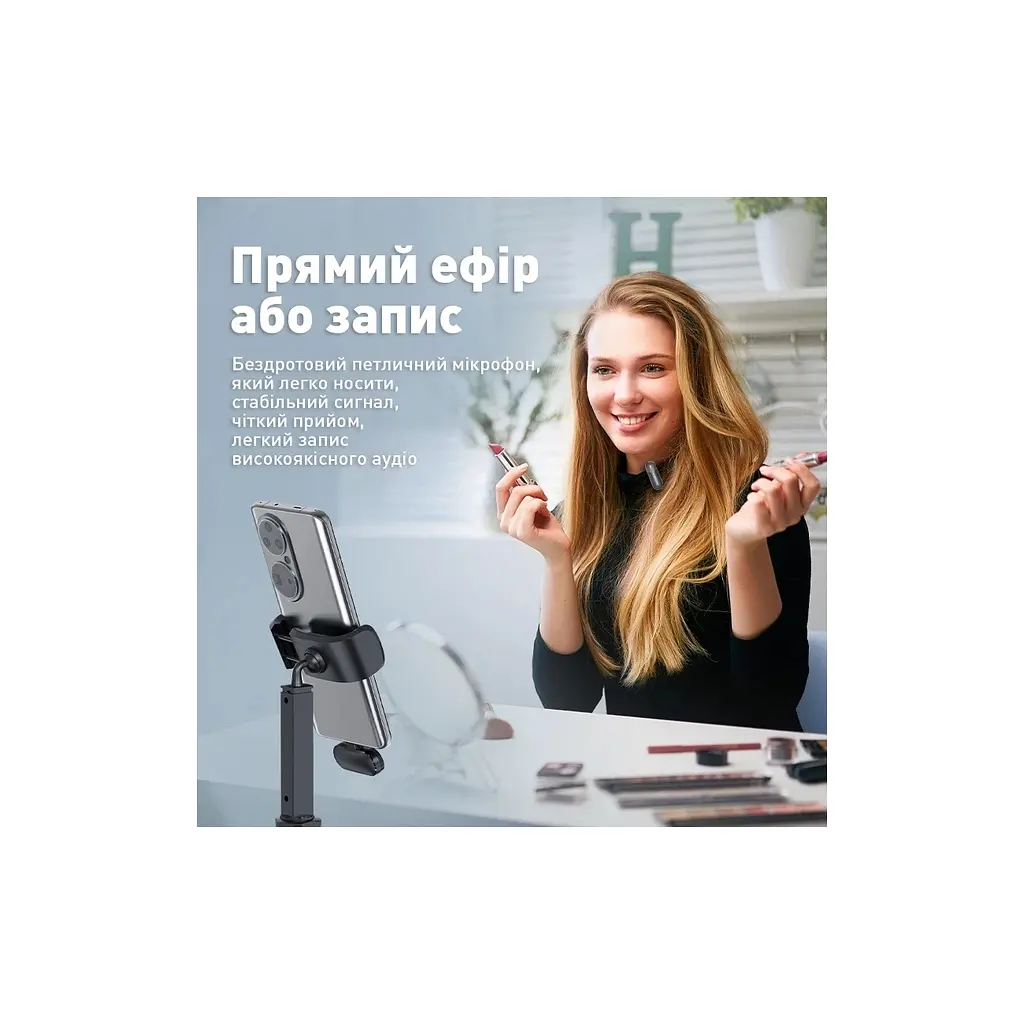 Мікрофон BAVIN MP-100 Type-C Black (H-MP-100 BK) - фото 11