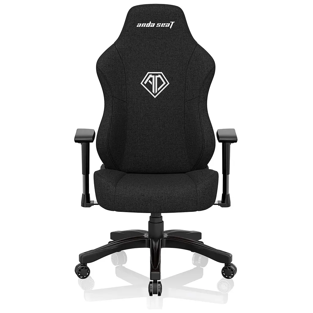 Крісло ігрове Anda Seat Phantom 3 Fabric Size L Black (AD18Y-06-B-F) - фото 3