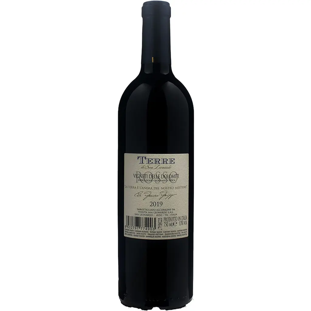 Уцінка. Вино San Leonardo Terre di San Leonardo 2019 Trentino Alto Adige, червоне, сухе, 0,75 л  - фото 2