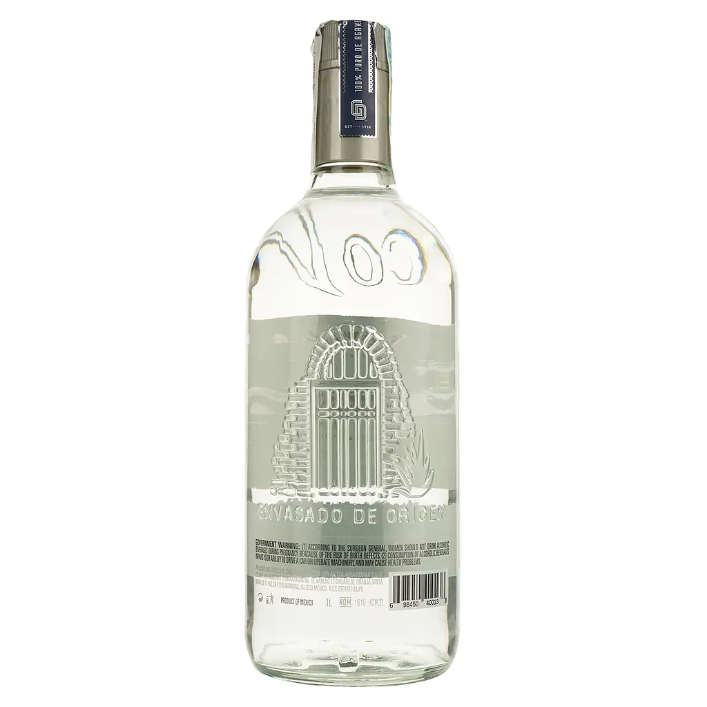 Текила Casco Viejo 100% Agave Blanco 40% 1 л - фото 2