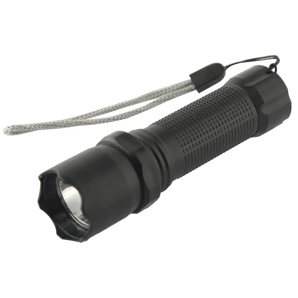 Ліхтар Quantum QM-FL1042 Minik 3W LED з USB Black-Gold, 2 шт./уп. (QM-FL1042) - фото 4