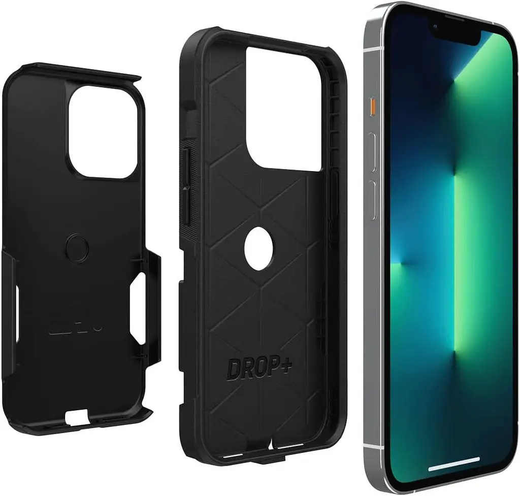 Чохол подвійний протиударний OtterBox Commuter Series 77-83451 для iPhone 13 Pro Max (6.7") Black - фото 8