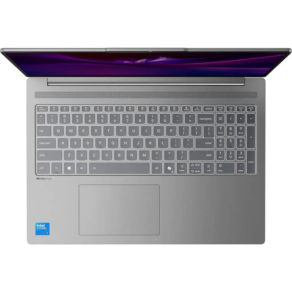 Ноутбук Lenovo 16 IdeaPad Slim 5 16IRH10/i7-13620H/32/1TB SSD/Intel HD/DOS/Luna grey (83HS008MRA) - фото 4