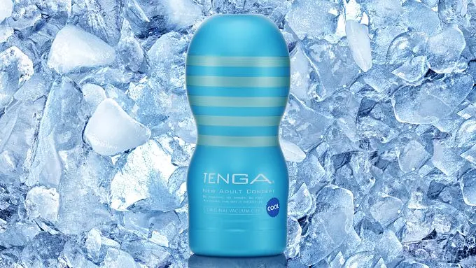 Мастурбатор Tenga Deep Throat Cup Cool Edition з лубрикантом що охолоджує, 18х7.5 см - фото 6