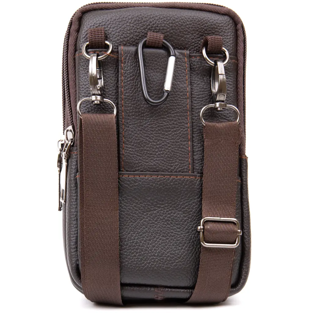 Кожаная сумка мужская Vintage 11х17,5х3,5 см sum0013967 - фото 2