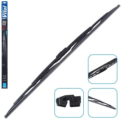 Щітка склоочисника каркасна VITOL EXO 26" (650 мм)