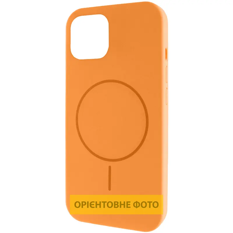 Чохол Epik Silk Full Protective (AA) NO LOGO with Magnetic Fit для Apple iPhone 17 (6.3") Помаранчевий / Orange