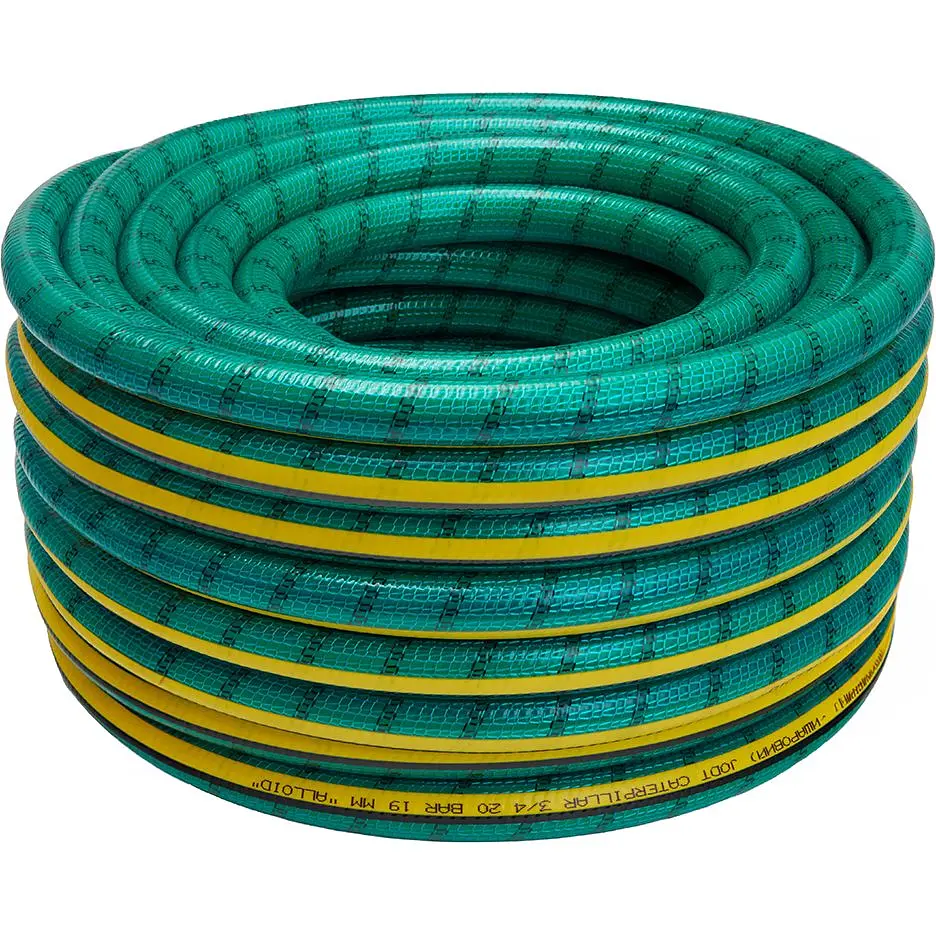 Шланг армированный 4-х слойный Alloid Building Tools Jade Caterpillar 3/4" 20 м (WH-67665) - фото 3
