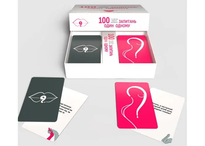 Настільна гра Bombat Game 100 запитань один одному (укр.) (800446) - фото 3