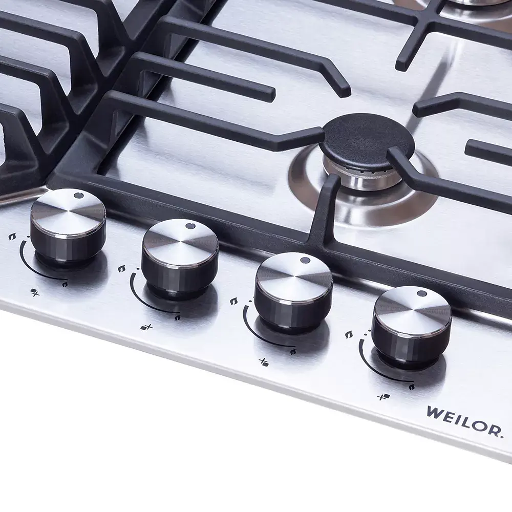 Поверхность газовая на металле Weilor GM W 624 SS - фото 5