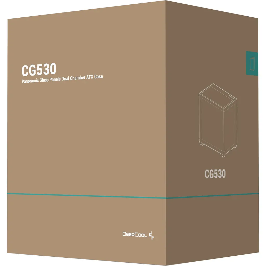 Корпус Deepcool CG530 Black (R-CG530-BKNDA0-G-1) [146723] - фото 14