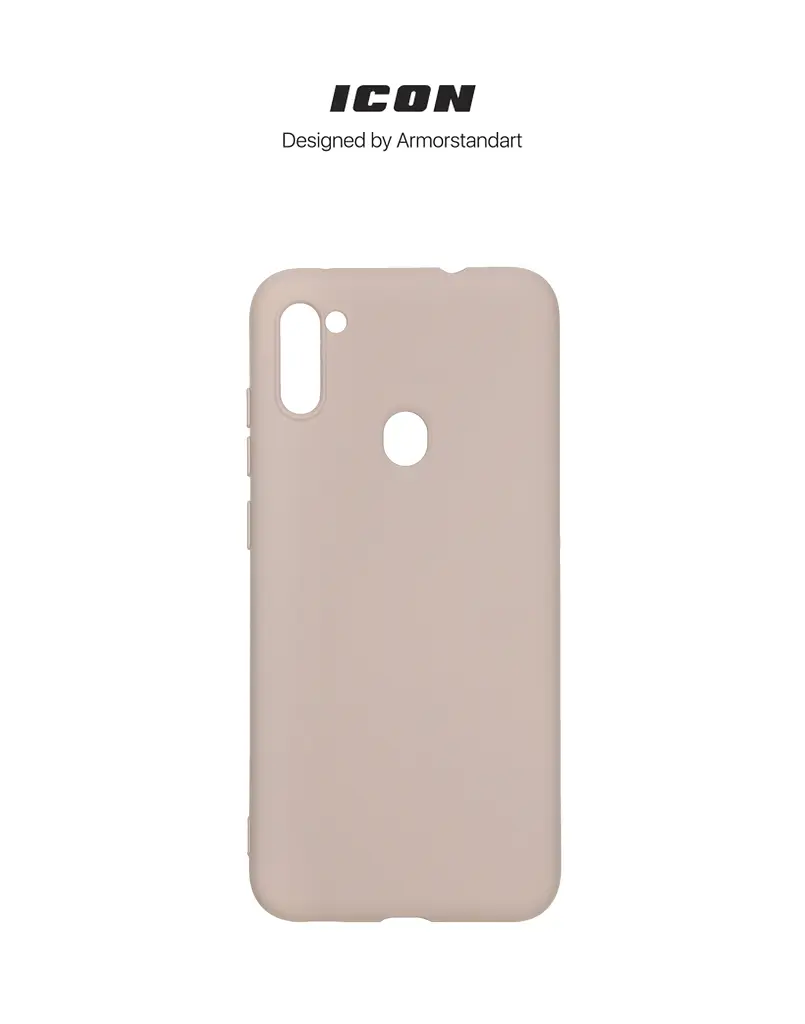 Чехол ArmorStandart ICON для Samsung A11 (A115)/M11 (M115) Camera cover Pink Sand (ARM67492) - фото 3