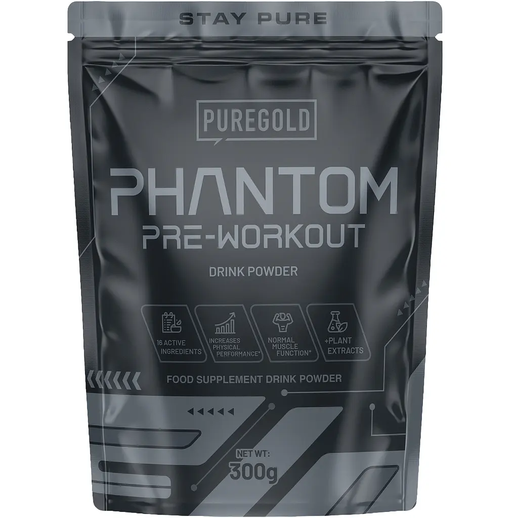 Передтренувальний комплекс Pure Gold Phantom Pre-Workout Манговий вибух 300 г
