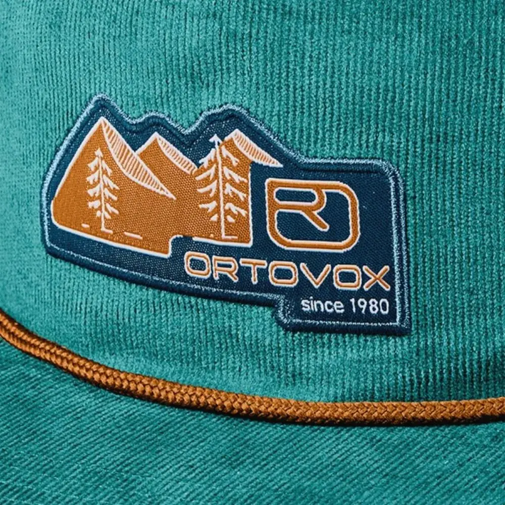Кепка Ortovox Vintage Badge Cap Turquoise (1054-025.001.1180) - фото 2