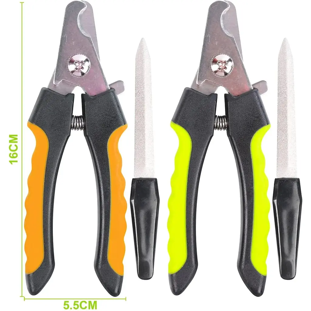 Кусачки для когтей Nunbell с пилочкой в ассортименте 16х5.5 см - фото 2