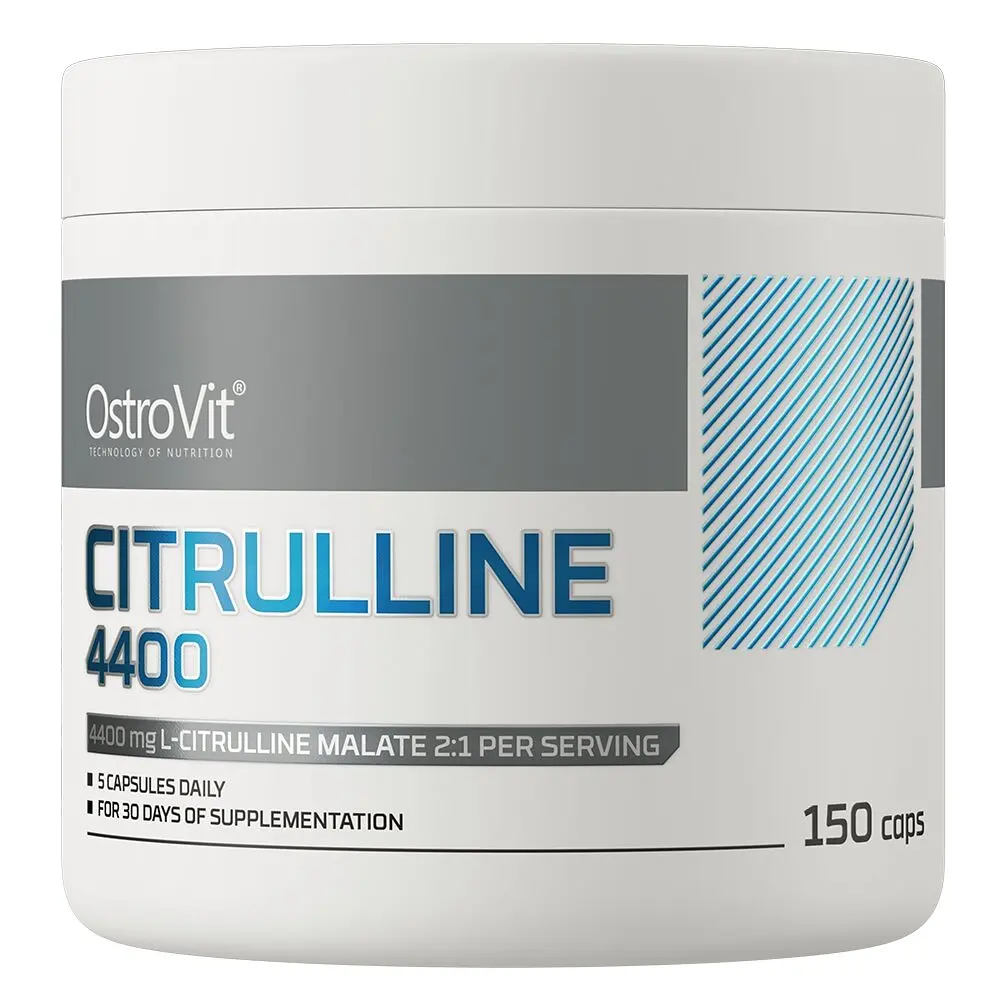 Цитрулін малат Citrulline 4400, 150 капсул OstroVit vit0004643