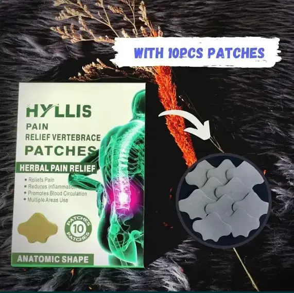 Пластир для зняття болю в спині pain Relief neck Patches Лікувальний пластир для хребта - фото 2
