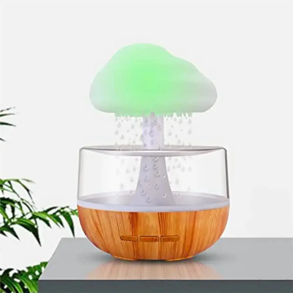 Зволожувач повітря RIAS Хмара RGB з дощем 300ml Brown (3_04347) - фото 4